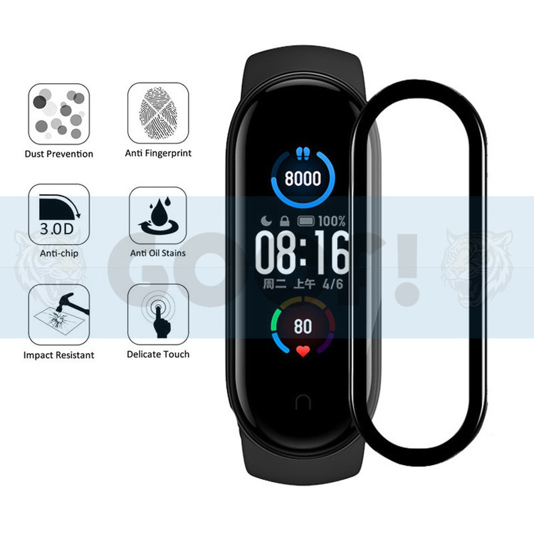 محافظ صفحه نمایش نانو گوف مدل PMMA Protector مناسب برای ساعت هوشمند شیائومی Mi band 4