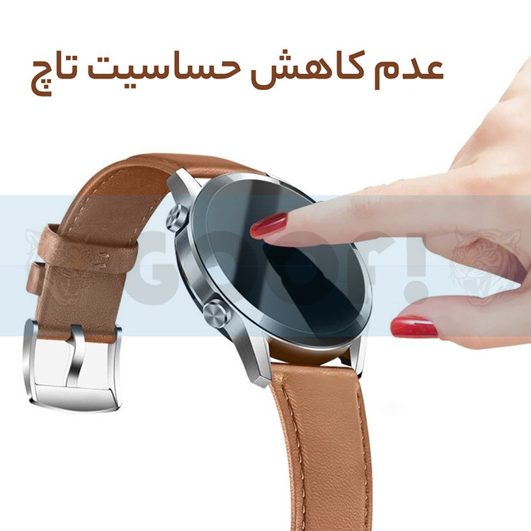 محافظ صفحه نمایش نانو گوف مدل PMMA Protector مناسب برای ساعت هوشمند میبرو A1