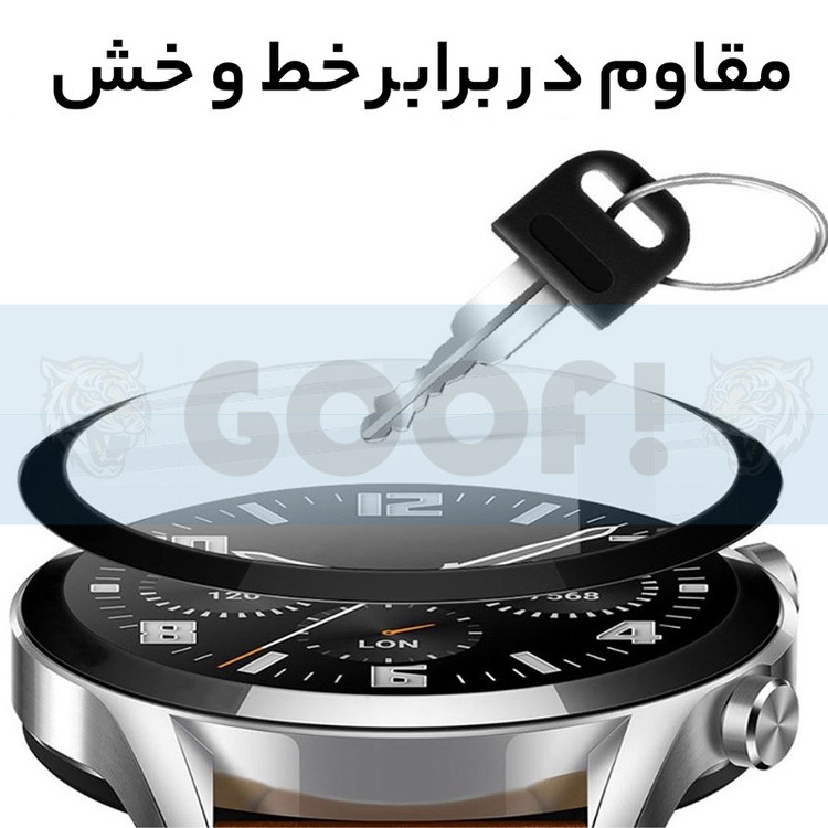 محافظ صفحه نمایش نانو گوف مدل PMMA Protector مناسب برای ساعت هوشمند میبرو Lite 2