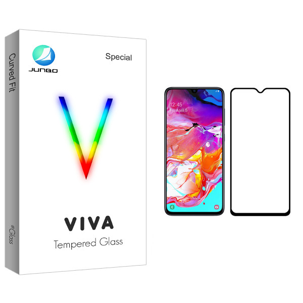 محافظ صفحه نمایش جانبو مدل Viva Glass مناسب برای گوشی موبایل سامسونگ Galaxy A70