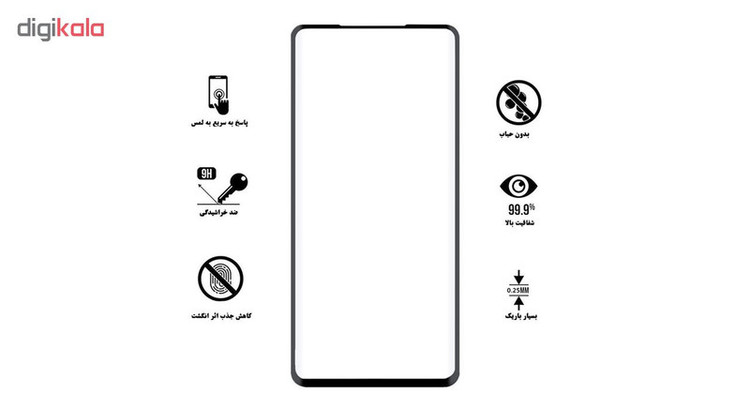 محافظ صفحه نمایش 6D هورس مدل FAG مناسب برای گوشی موبایل وان پلاس 7 Pro