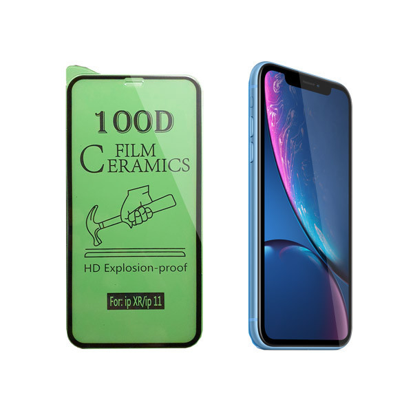 محافظ صفحه نمایش سرامیکی گریفین مدل FLCRG GN st مناسب برای گوشی موبایل اپل iPhone XR