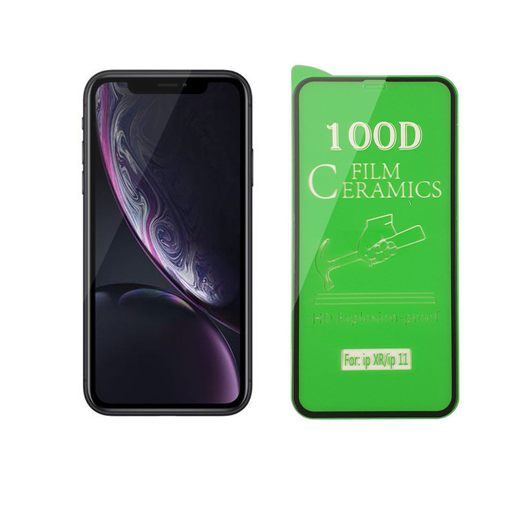 محافظ صفحه نمایش سرامیکی گریفین مدل FLCRG GN st مناسب برای گوشی موبایل اپل iPhone XR