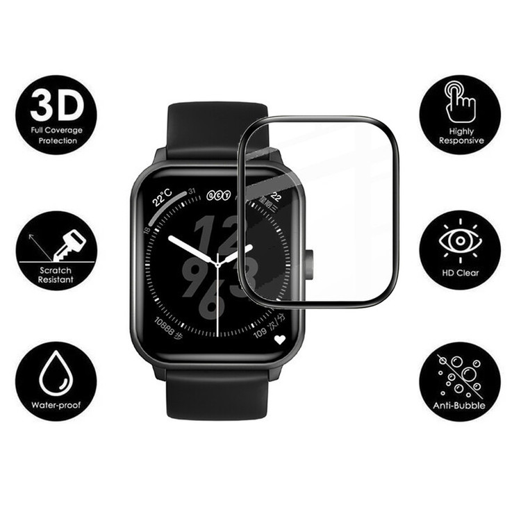 محافظ صفحه نمایش لاین مدل RT007 مناسب برای ساعت هوشمند کیو سی وای GTS Watch بسته دو عددی