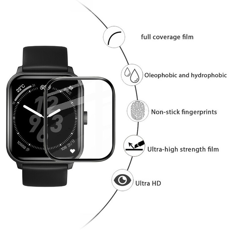 محافظ صفحه نمایش لاین مدل RT007 مناسب برای ساعت هوشمند کیو سی وای GTS Watch بسته دو عددی