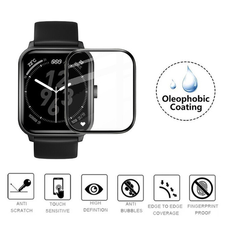 محافظ صفحه نمایش لاین مدل RT007 مناسب برای ساعت هوشمند کیو سی وای GTS Watch بسته دو عددی
