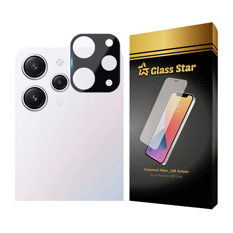 محافظ لنز دوربین گلس استار مدل LFUG20 مناسب برای گوشی موبایل شیائومی Redmi 12 4G / Redmi 12 5G / Poco M6 Pro 5G