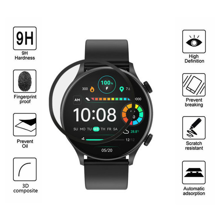 محافظ صفحه نمایش گودزیلا مدل GS-MLS مناسب برای ساعت هوشمند هایلو Solar Plus RT3 به همراه بند