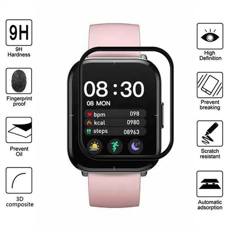 محافظ صفحه نمایش گودزیلا مدل GS-MLS مناسب برای ساعت هوشمند میبرو Color به همراه بند