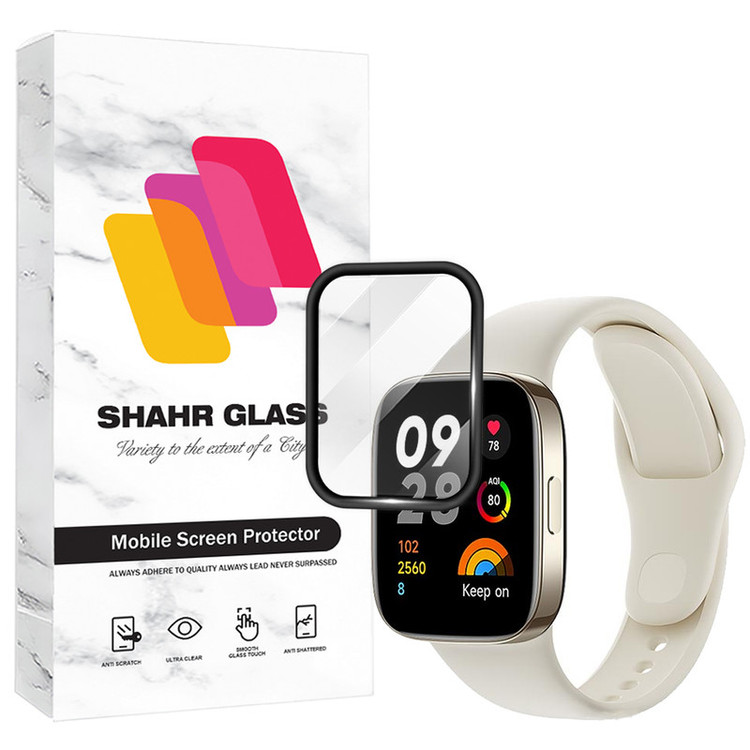 محافظ صفحه نمایش شهر گلس مدل PMMS20 مناسب برای ساعت هوشمند شیائومی Redmi Watch 3