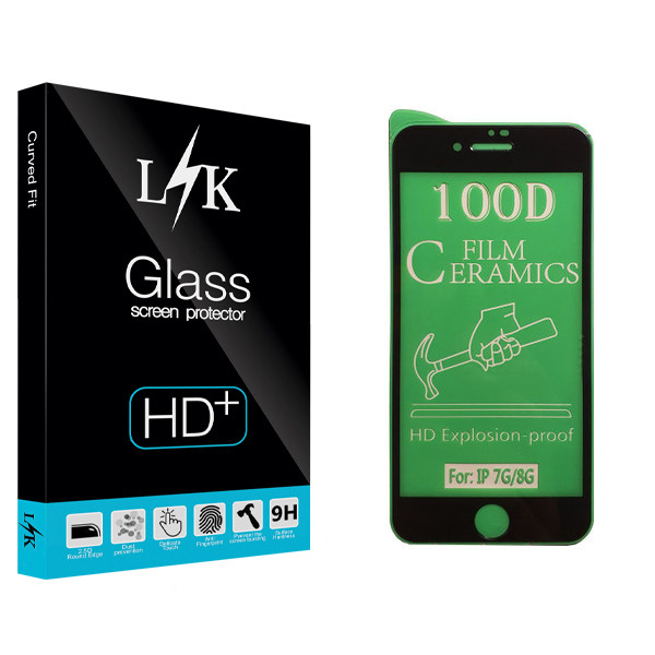 محافظ صفحه نمایش سرامیکی ال کی مدل +LITE مناسب برای گوشی موبایل اپل iPhone 7
