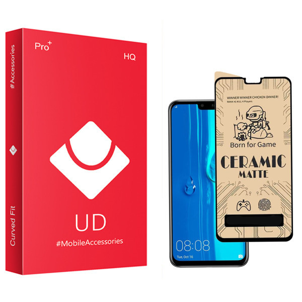 محافظ صفحه نمایش سرامیکی مات یو دی مدل HQ مناسب برای گوشی موبایل آنر 8X