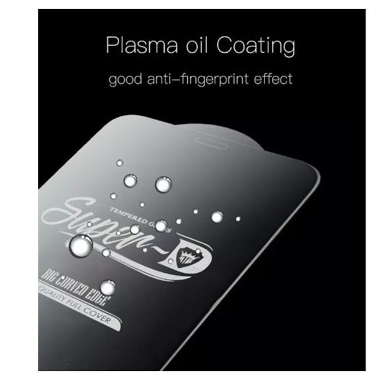 محافظ صفحه نمایش شیشه ای پی کی مدل FB Super-D مناسب برای گوشی موبایل اپل iPhone 14 به همراه محافظ لنز دوربین