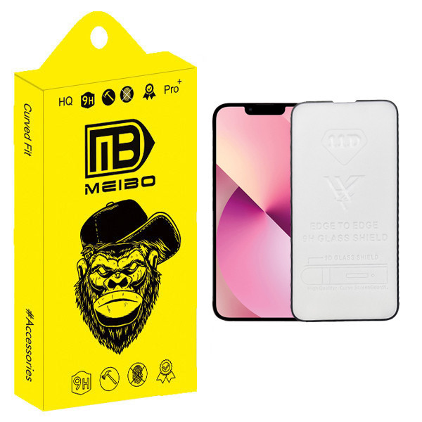 محافظ صفحه نمایش شیشه ای میبو مدل Full View مناسب برای گوشی موبایل اپل iPhone 13 Mini