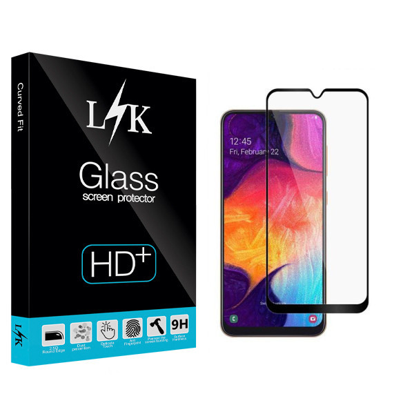 محافظ صفحه نمایش سرامیکی ال کی مدل Hard glass مناسب برای گوشی موبایل سامسونگ Galaxy A02s