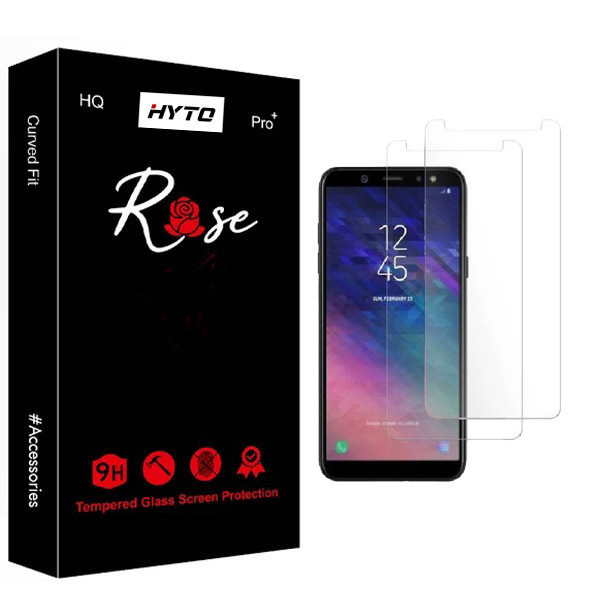 محافظ صفحه نمایش شیشه ای هیتو مدل Rose Glavers مناسب برای گوشی موبایل سامسونگ Galaxy A20 / A30 بسته دو عددی