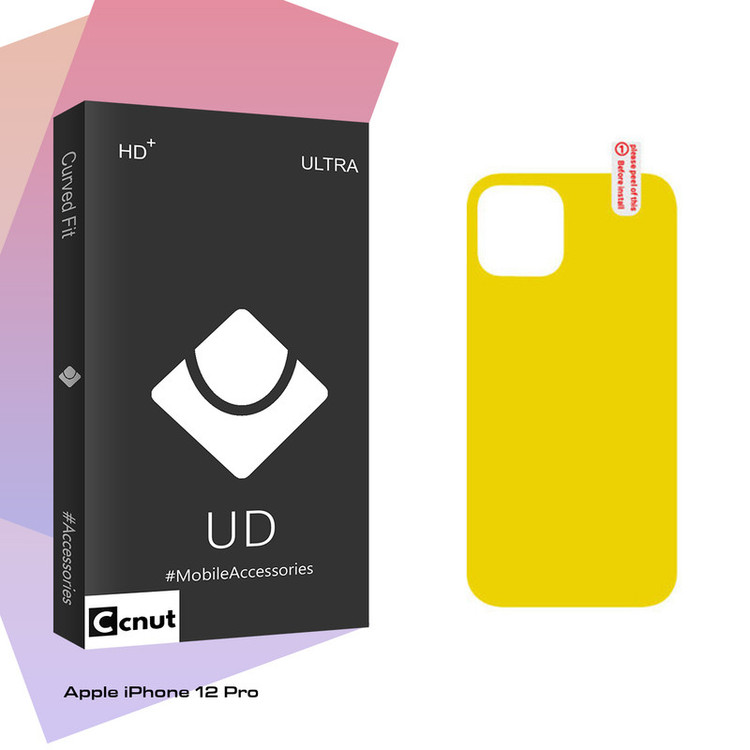 محافظ پشت گوشی کوکونات مدل UD Black مناسب برای گوشی موبایل اپل iPhone 12 Pro