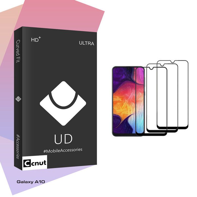 محافظ صفحه نمایش کوکونات مدل UD Black مناسب برای گوشی موبایل سامسونگ Galaxy A10 بسته سه عددی