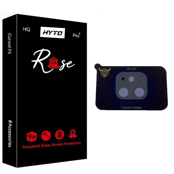 محافظ لنز دوربین هیتو مدل Rose 3D مناسب برای گوشی موبایل اپل iPhone 12