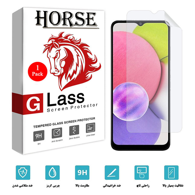 محافظ صفحه نمایش نانو هورس مدل TPU01 مناسب برای گوشی موبایل سامسونگ Galaxy A03