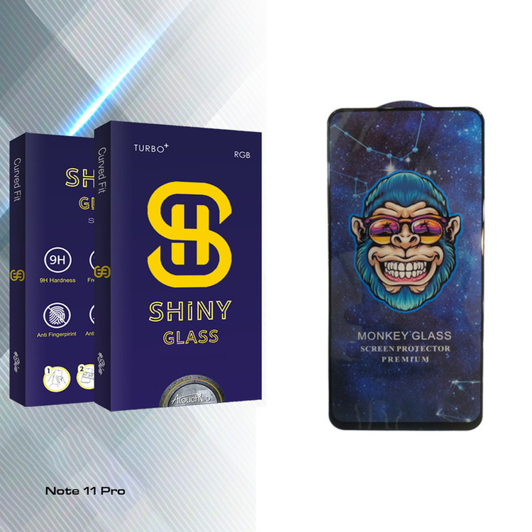 محافظ صفحه نمایش آتوچبو مدل Shiny ProMonkey مناسب برای گوشی موبایل شیائومی Note 11 Pro