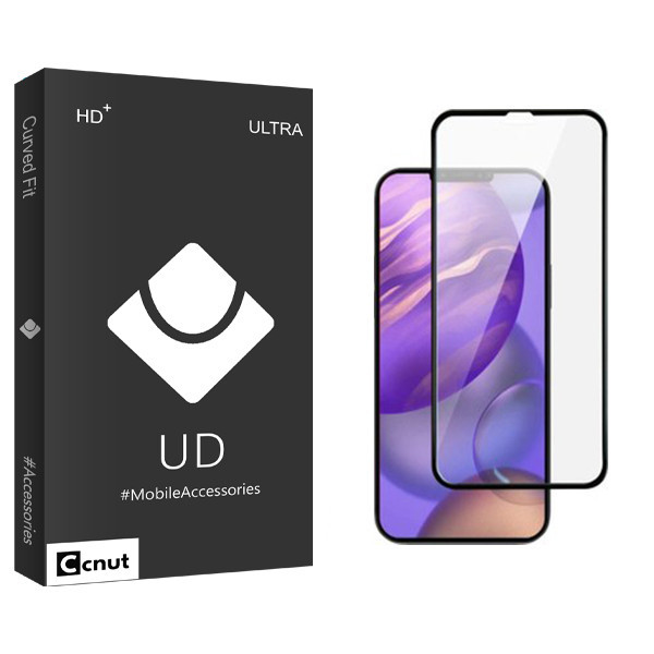 محافظ صفحه نمایش کوکونات مدل UD Black مناسب برای گوشی موبایل اپل iPhone 12 promax