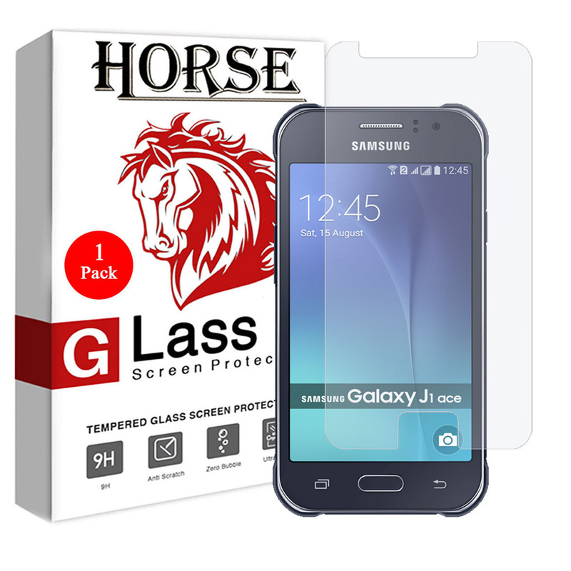 محافظ صفحه نمایش شیشه ای هورس مدل SMP01 مناسب برای گوشی موبایل سامسونگ Galaxy J1 Ace