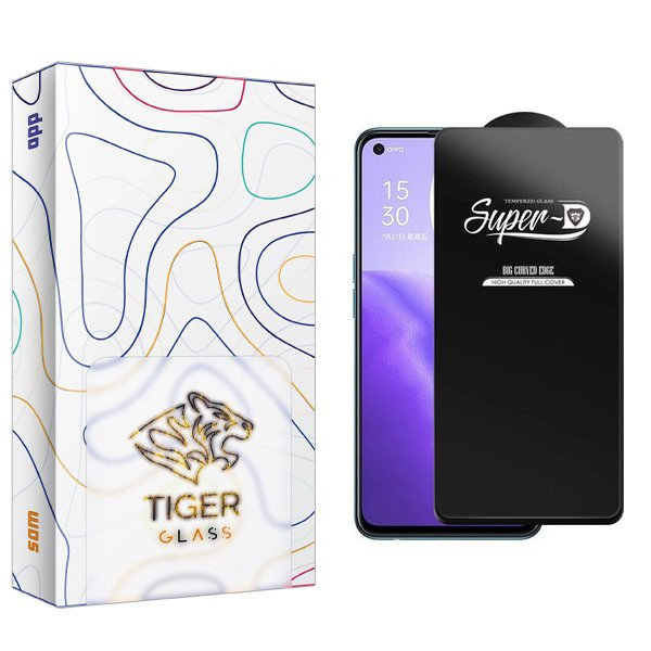 محافظ صفحه نمایش تایگر گلس مدل APL2 SuperD مناسب برای گوشی موبایل اوپو Reno5 5G