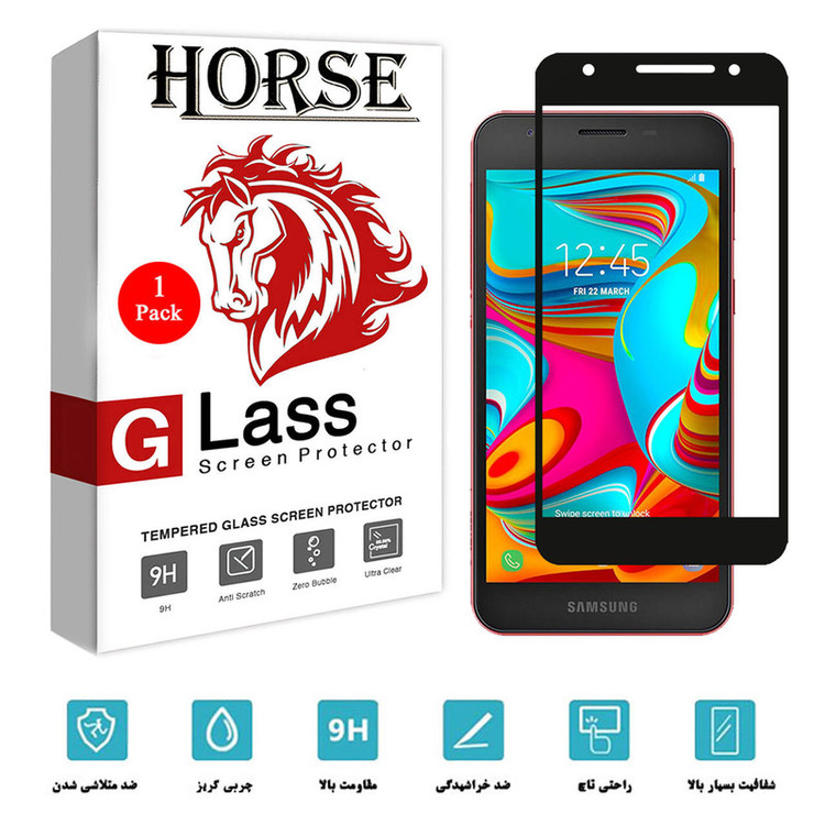 محافظ صفحه نمایش سرامیکی هورس مدل CRM مناسب برای گوشی موبایل سامسونگ Galaxy J2 Core