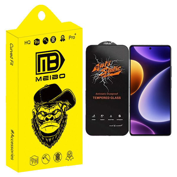 محافظ صفحه نمایش میبو مدل Antistatic Glavers مناسب برای گوشی موبایل شیائومی Redmi note 12 Turbo / note 13 5G / note 13 Pro 4G / note 13R Pro