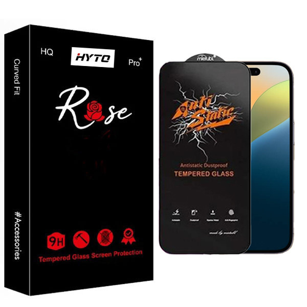 محافظ صفحه نمایش هیتو مدل Rose Antistatic Touch مناسب برای گوشی موبایل اپل iphone 16 Pro