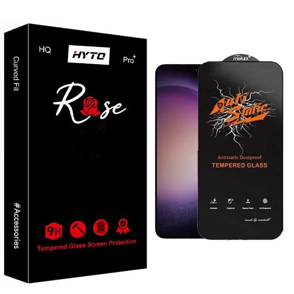 محافظ صفحه نمایش هیتو مدل Rose Antistatic Glavers مناسب برای گوشی موبایل سامسونگ Galaxy A54 / S23 FE