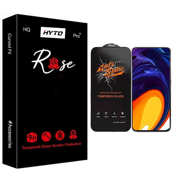 محافظ صفحه نمایش هیتو مدل Rose Antistatic Glavers مناسب برای گوشی موبایل سامسونگ Galaxy a71 / a73 5G / a81 / a91 / m53 5G / f62 / m62 / m51 / m52 5G / f54 5G / s10 Lite / note 10 Lite / rm note 12 Pro 4G / 5G / 12 pro plus / poco x5 pro
