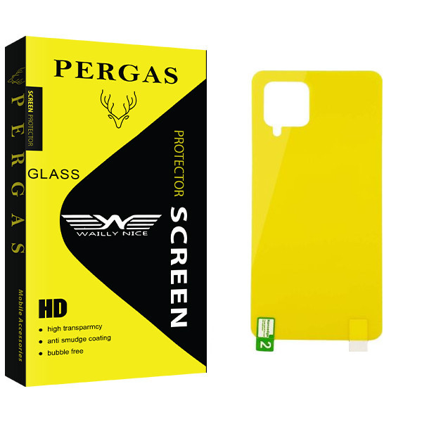 محافظ پشت گوشی وایلی نایس مدل Pergas Glass مناسب برای گوشی موبایل سامسونگ Galaxy A42