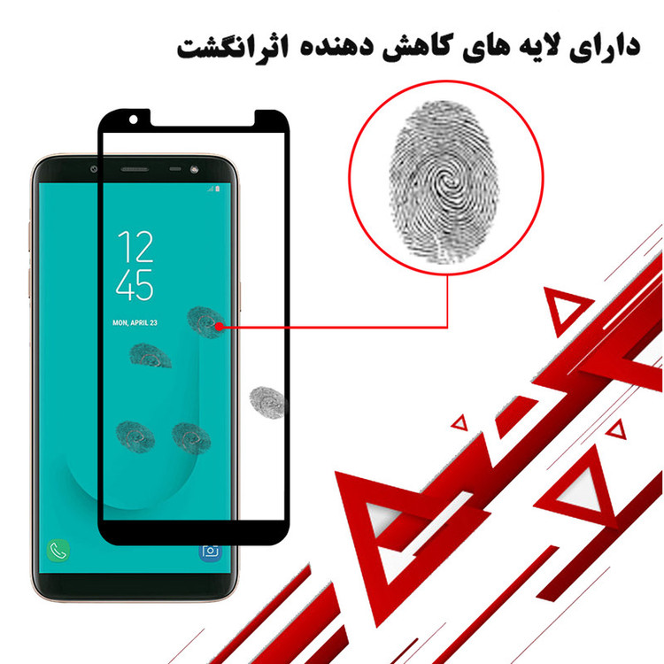 محافظ صفحه نمایش سرامیکی هورس مدل CMC-H مناسب برای گوشی موبایل سامسونگ Galaxy J6