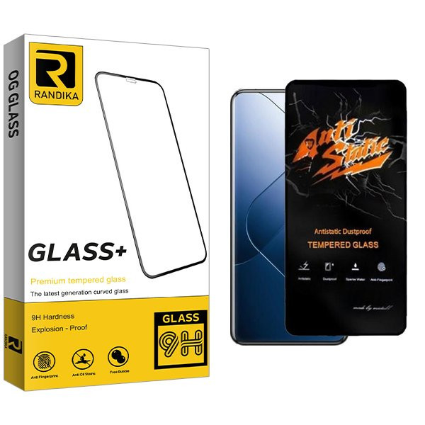 محافظ صفحه نمایش راندیکا مدل RKnewpkg Antistatic مناسب برای گوشی موبایل شیائومی Poco F6 Pro