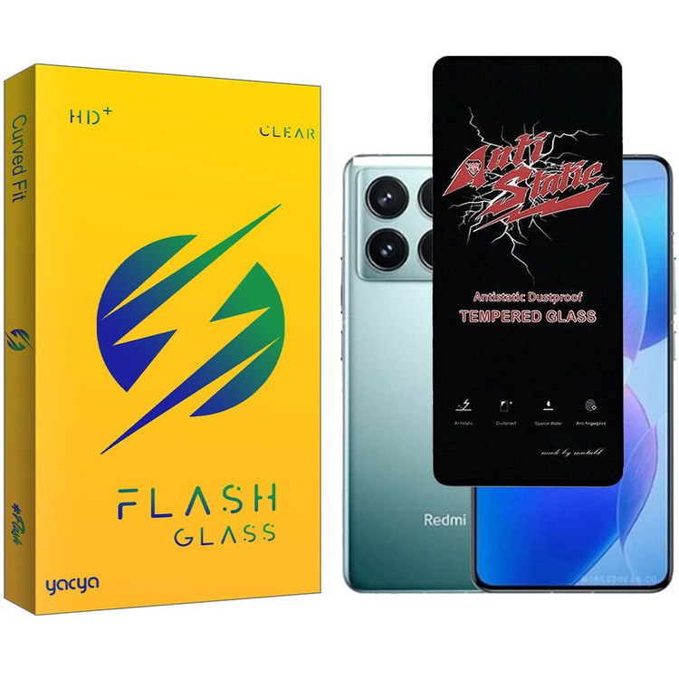 محافظ صفحه نمایش یاکیا مدل Flash Antistatic مناسب برای گوشی موبایل شیائومی Redmi K70 Ultra