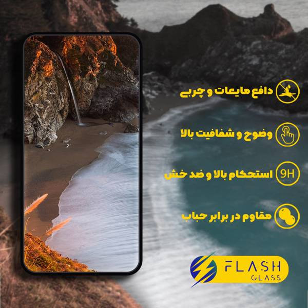 محافظ صفحه نمایش یاکیا مدل Ycanewpkg Antistatic مناسب برای گوشی موبایل شیائومی Poco M6 Pro