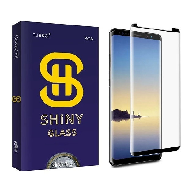 محافظ صفحه نمایش دور چسب آتوچبو مدل Short 3D مناسب برای گوشی موبایل سامسونگ Galaxy Note 8