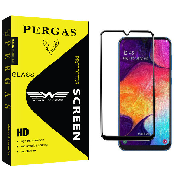 محافظ صفحه نمایش وایلی نایس مدل Pergas Glass مناسب برای گوشی موبایل سامسونگ Galaxy A30s