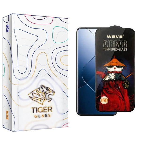 محافظ صفحه نمایش تایگر گلس مدل APL2newpkg Airbag مناسب برای گوشی موبایل شیائومی Redmi 14T Pro