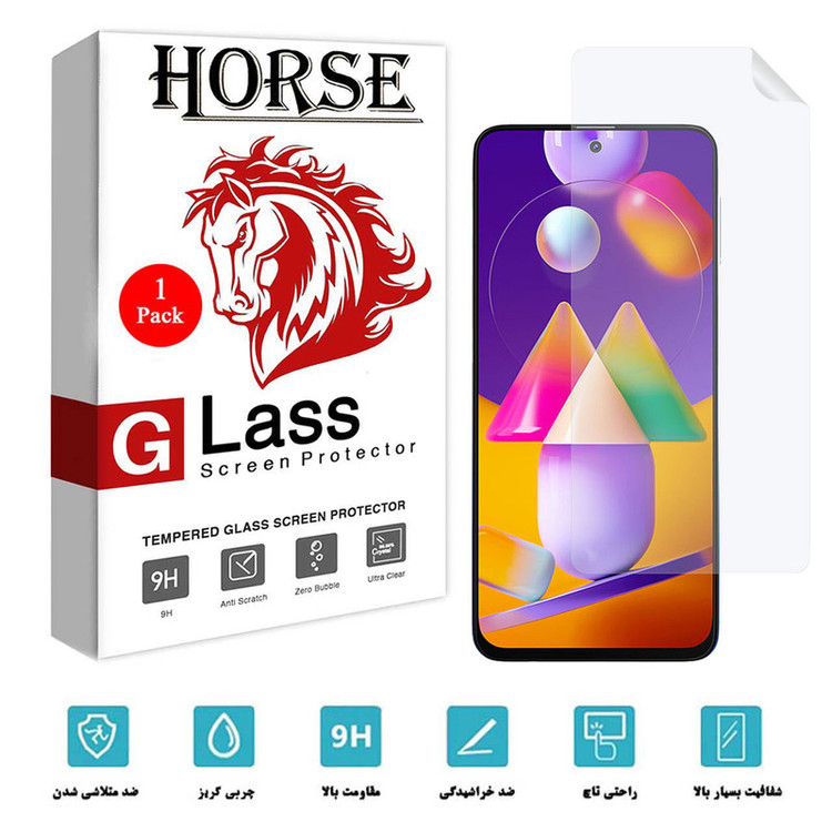 محافظ صفحه نمایش نانو هورس مدل TPU01 مناسب برای گوشی موبایل سامسونگ Galaxy M31s