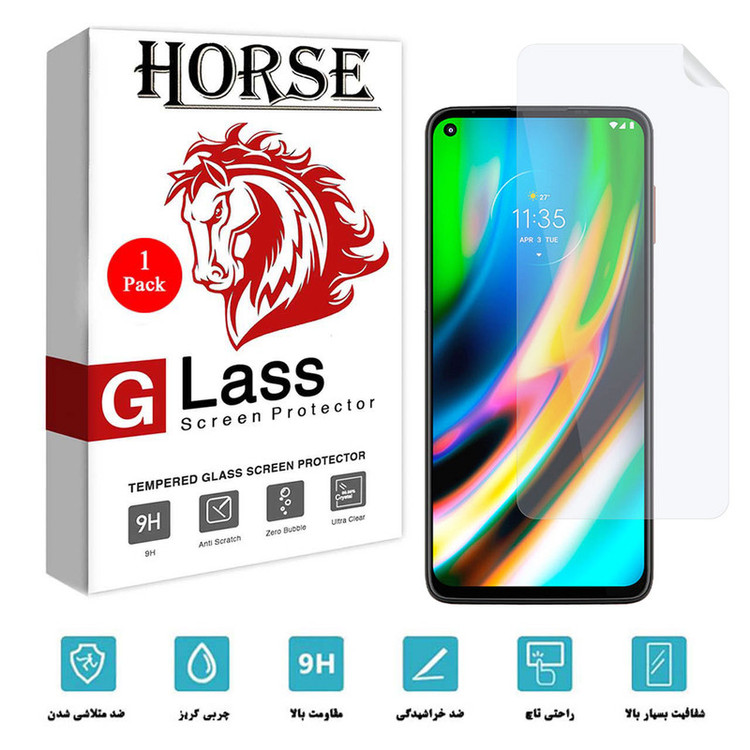 محافظ صفحه نمایش نانو هورس مدل TPU01 مناسب برای گوشی موبایل موتورولا Moto G9 Plus