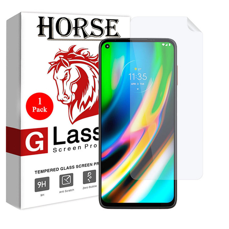 محافظ صفحه نمایش نانو هورس مدل TPU01 مناسب برای گوشی موبایل موتورولا Moto G9 Plus