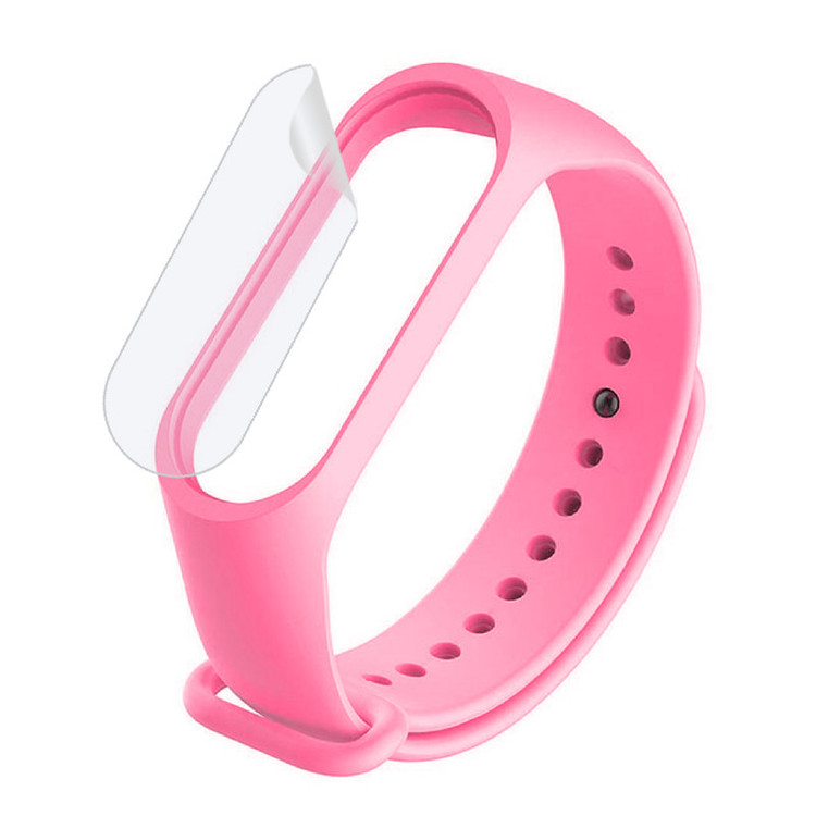 محافظ صفحه نانو هورس مدل SILIC مناسب برای مچ بند شیائومی Mi Band 6 / Mi Band 5 به همراه بند