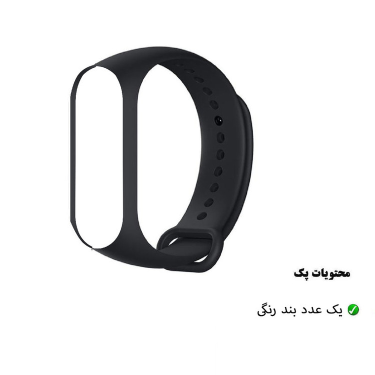 محافظ صفحه نانو هورس مدل SILIC مناسب برای مچ بند شیائومی Mi Band 6 / Mi Band 5 به همراه بند