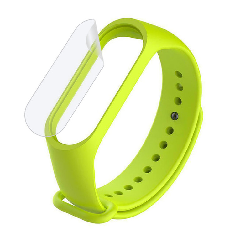 محافظ صفحه نانو هورس مدل SILIC مناسب برای مچ بند شیائومی Mi Band 6 / Mi Band 5 به همراه بند