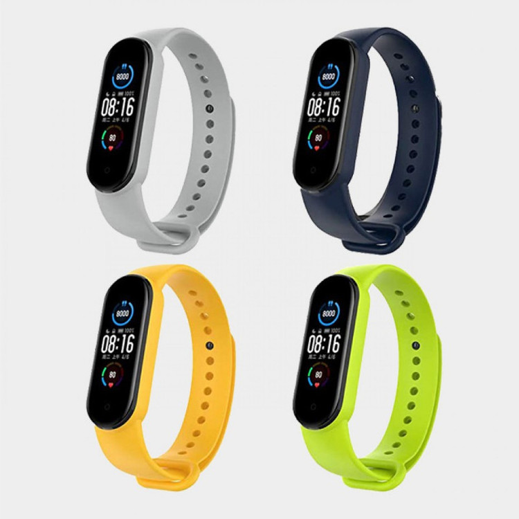 محافظ صفحه نانو هورس مدل SILIC مناسب برای مچ بند شیائومی Mi Band 6 / Mi Band 5 به همراه بند