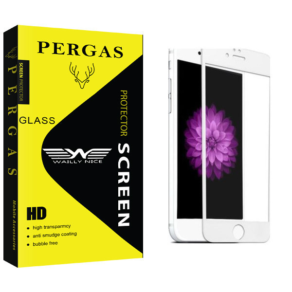 محافظ صفحه نمایش وایلی نایس مدل Pergas Glass مناسب برای گوشی موبایل اپل iPhone 7/8