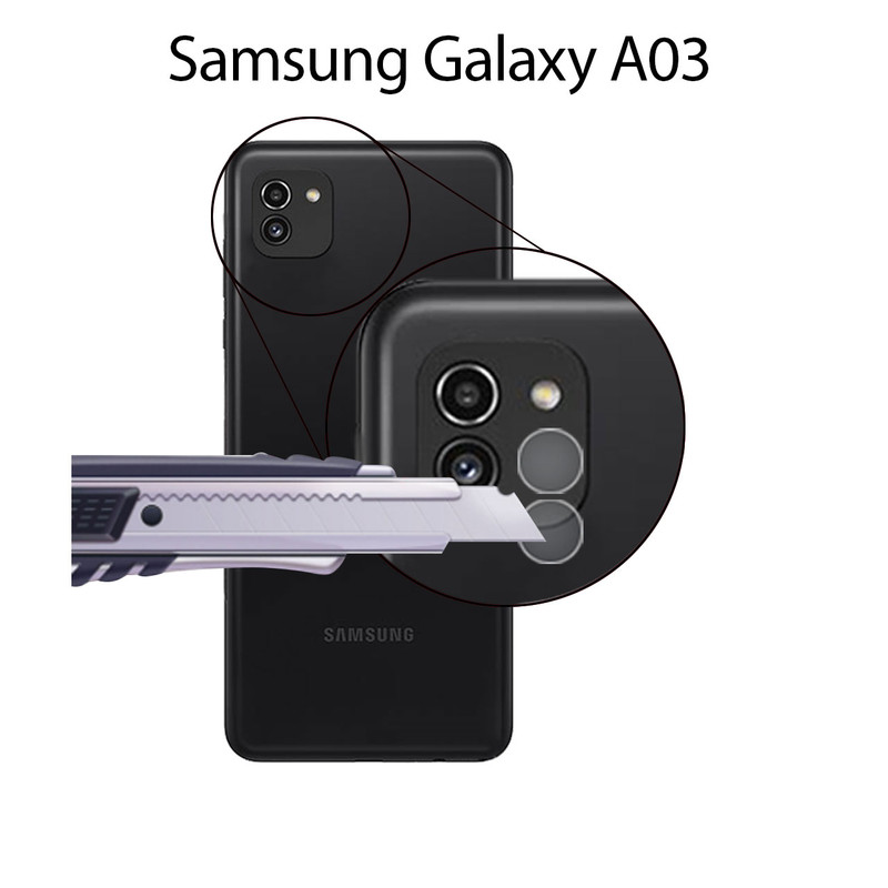 محافظ لنز دوربین هورس مدل SGL01 مناسب برای گوشی موبایل سامسونگ Galaxy A03